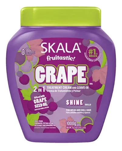 Skala Fruitastic 2-in-1 Hair Treatment with Grape Extract 1000ml