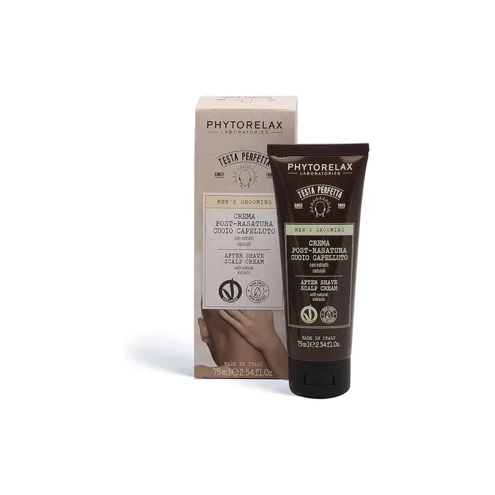 Phytorelax Laboratories Trattamento Testa Perfetta Uomo Post-Shave Scalp Cream 75ml