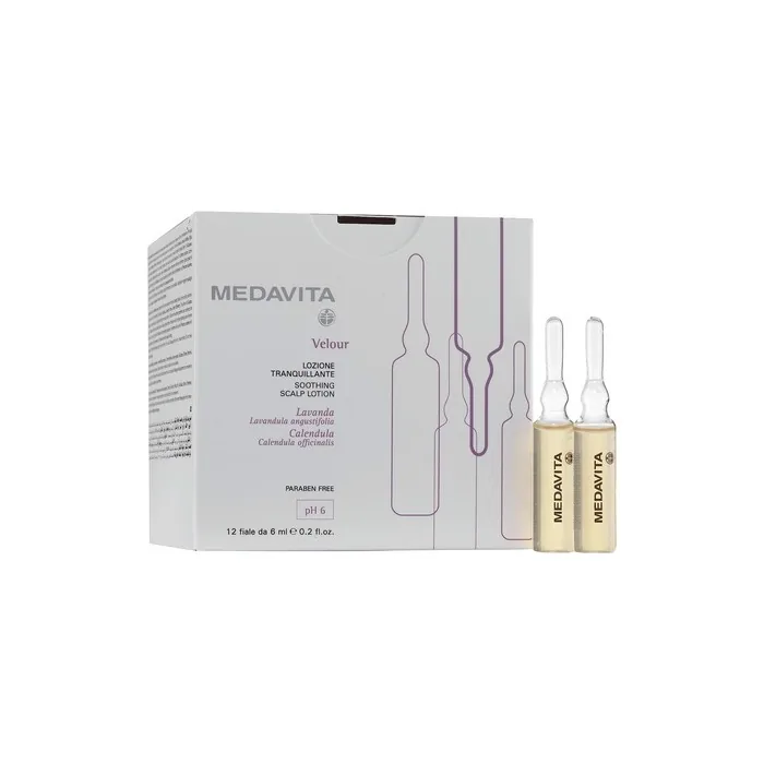 Medavita Velour Soothing Scalp Lotion pH 6 12x6ml