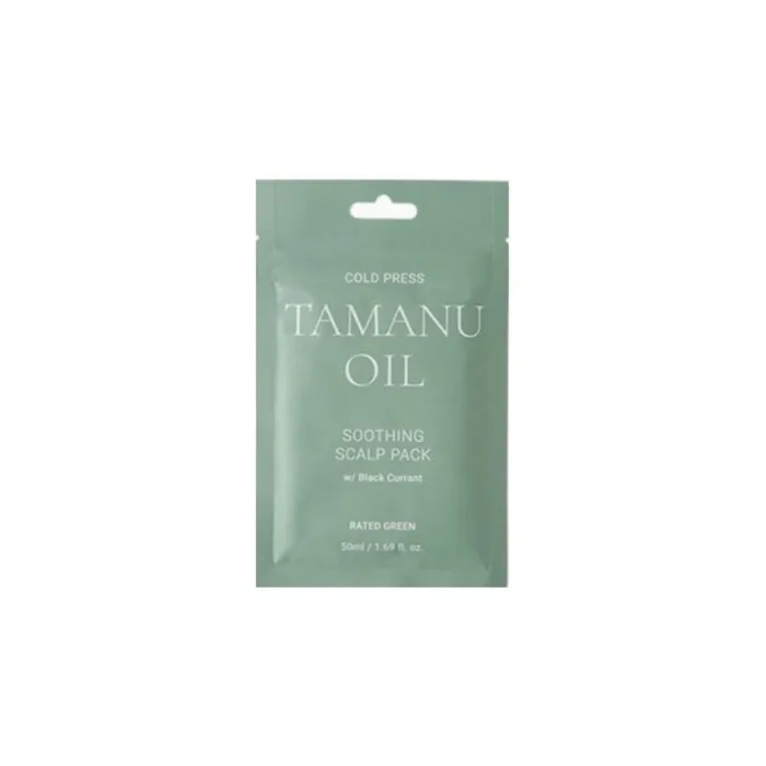 Rated Green Cold Press Tamanu Oil Soothing Scalp 50ml