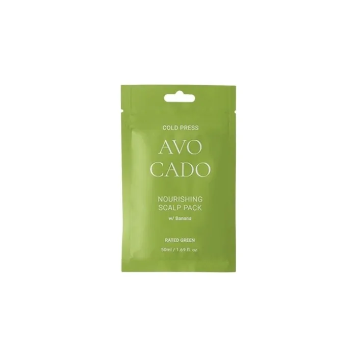 Rated Green Cold Press Avocado Nourishing Scalp 50ml