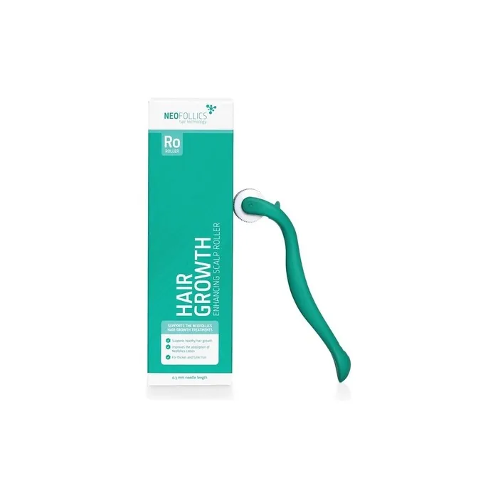 Neofollics Scalp Roller Activates and Stimulates Hair Growth 540 0.3mm Microscopic Needles