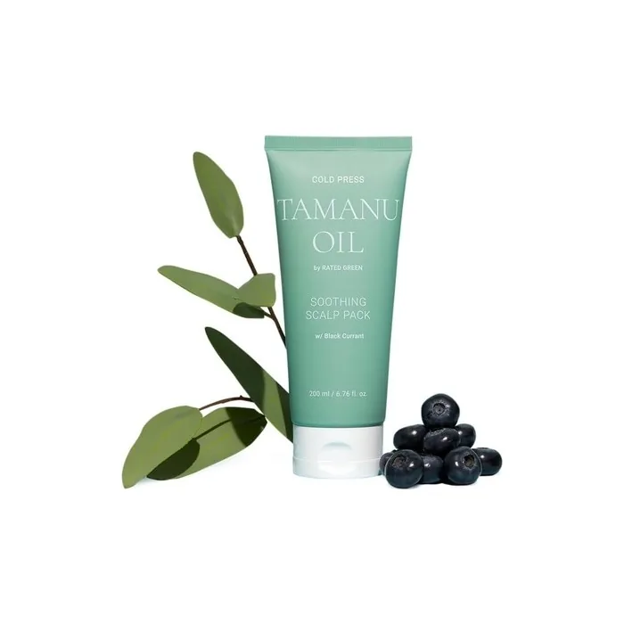 Rated Green Cold Press Tamanu Oil Soothing Scalp