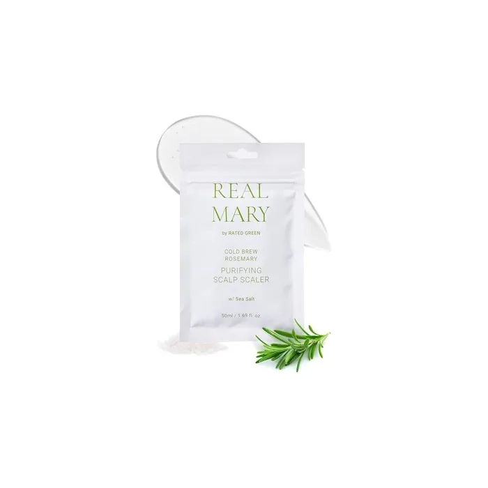 Rated Green Real Mary Cold Brew Rosemary Purifying Scalp Scaler with Sea Salt