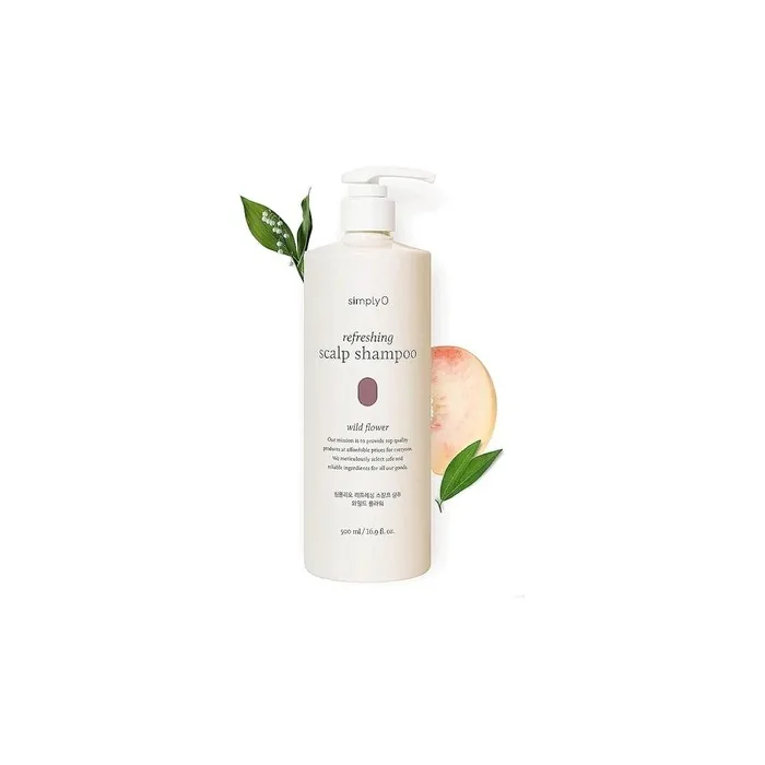 Refreshing Scalp Shampoo with Biotin and Panthenol for Dry, Itchy Scalp - Paraben Free