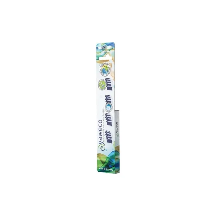 Yaweco Refill Pack Replacement Brush Heads Medium 4 Pieces