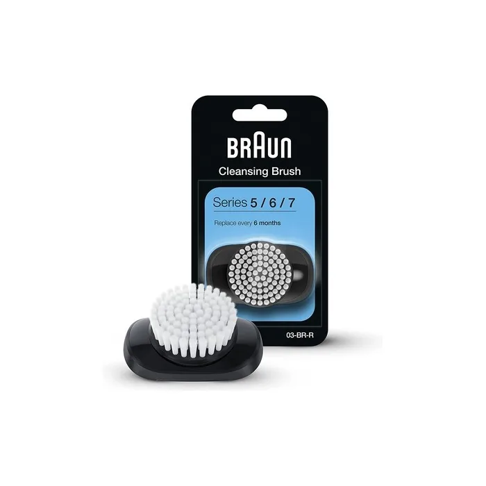 Braun EasyClick Cleaning Brush Refill for Series 5, 6, and 7 Electric Shavers (New Generation) Single Refill