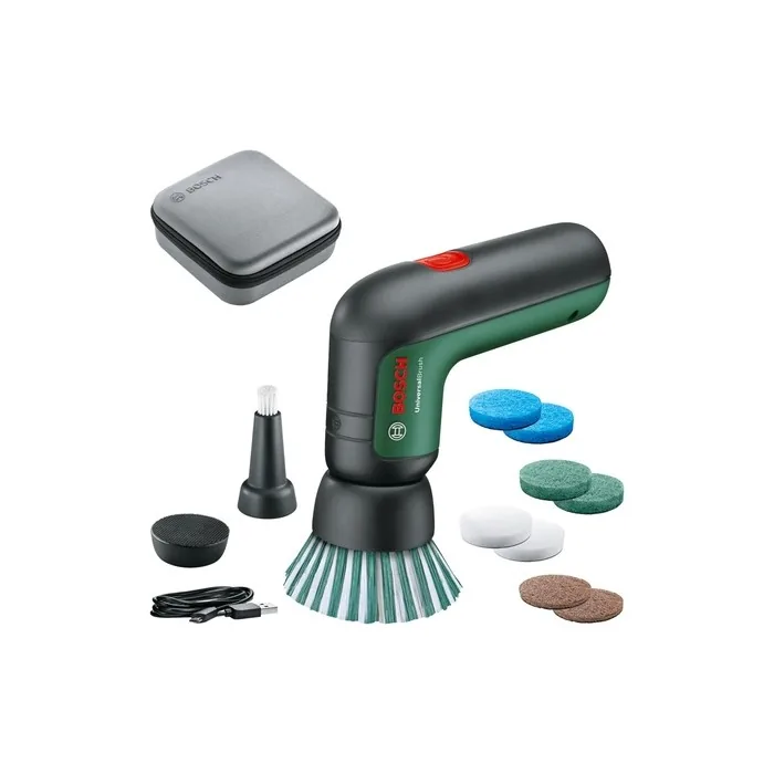 Bosch Electric Cleaning Brush Set UniversalBrush with 10 Cleaning Attachments 3.6V Integrated Battery