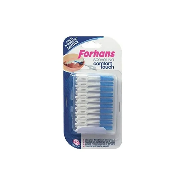 Uragme Forhans Scovolino Comfort Touch Latex Tip 40 Pieces