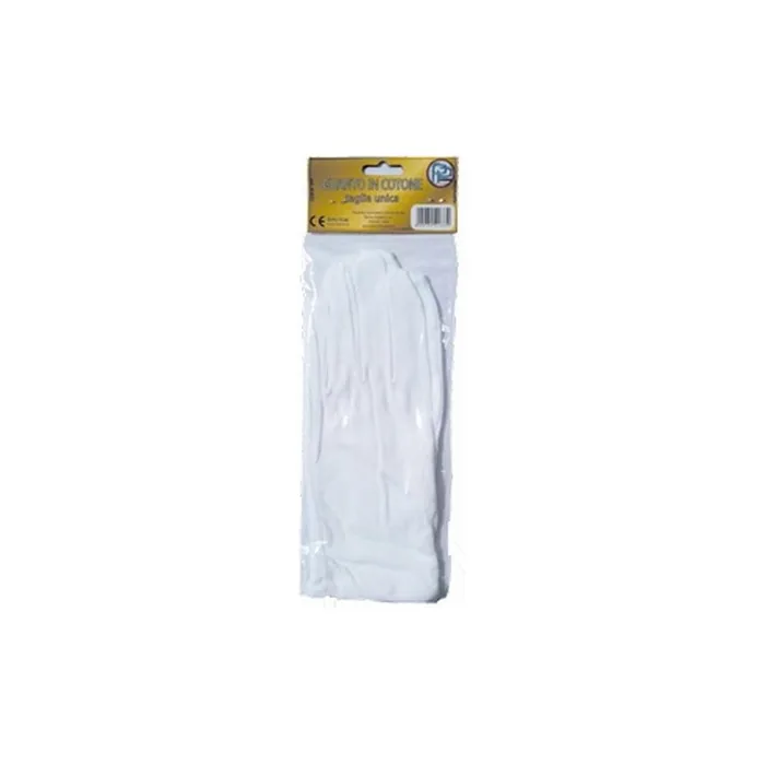 Tunica Cotton Gloves White