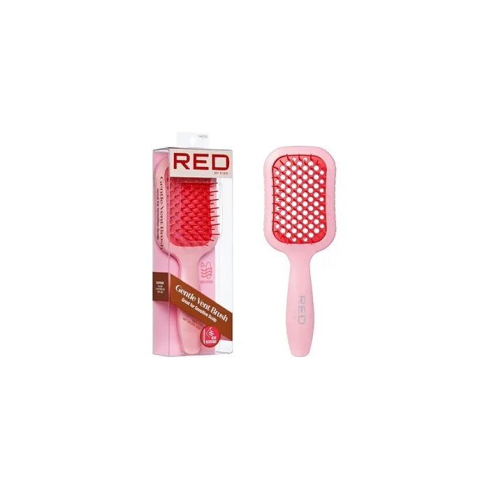 Red By Kiss Gentle Vent Brush for Sensitive Scalp Protection