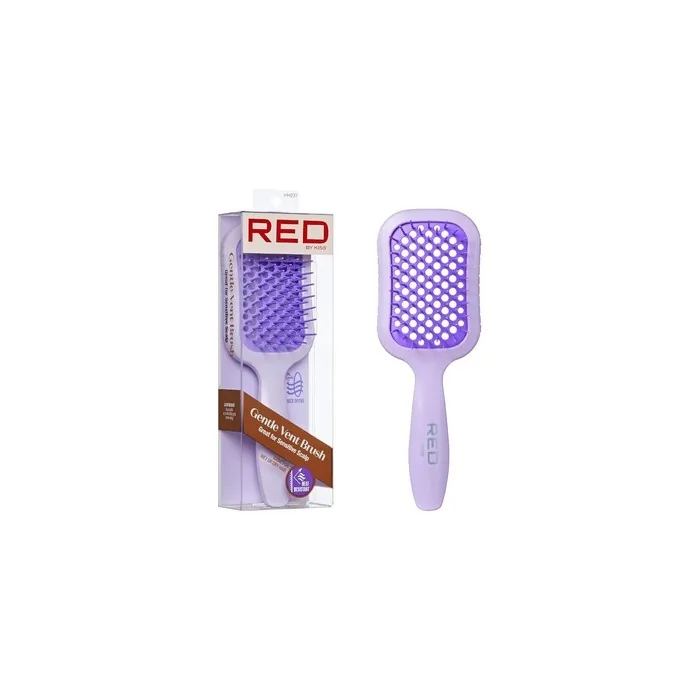Red By Kiss Gentle Vent Brush for Sensitive Scalp Protection and Heat Styling