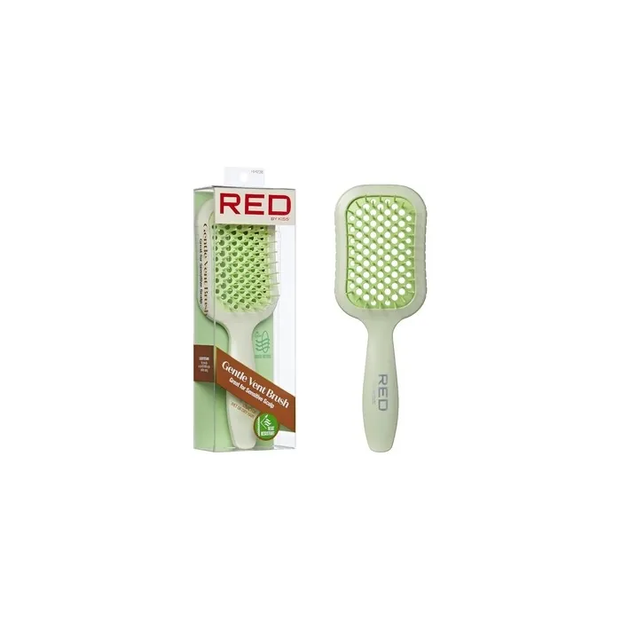 Red By Kiss Gentle Vent Brush for Sensitive Scalp Protection and Heat Styling