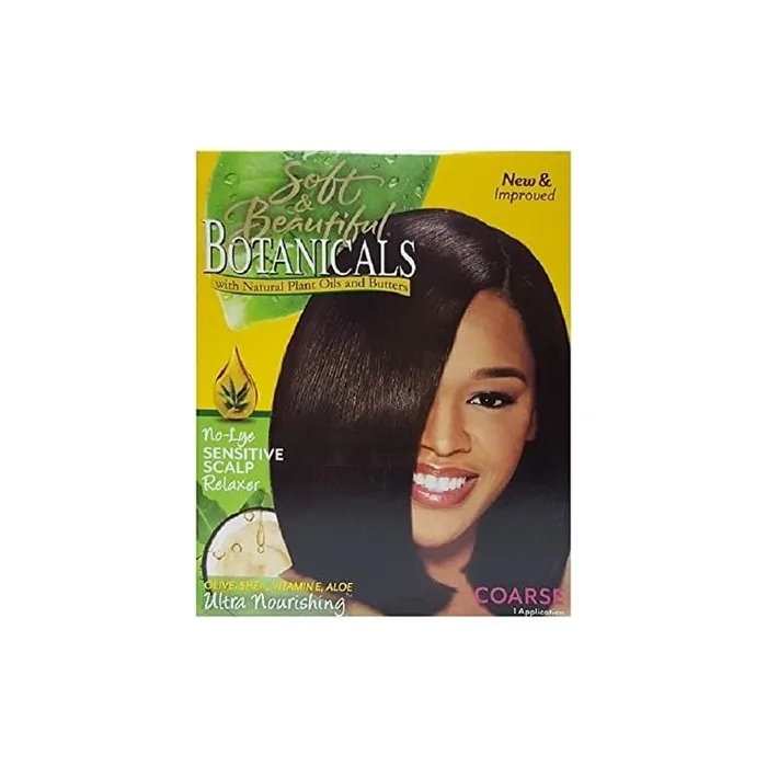 Soft & Beautiful Botanicals Sensitive Scalp Relaxer Coarse Super