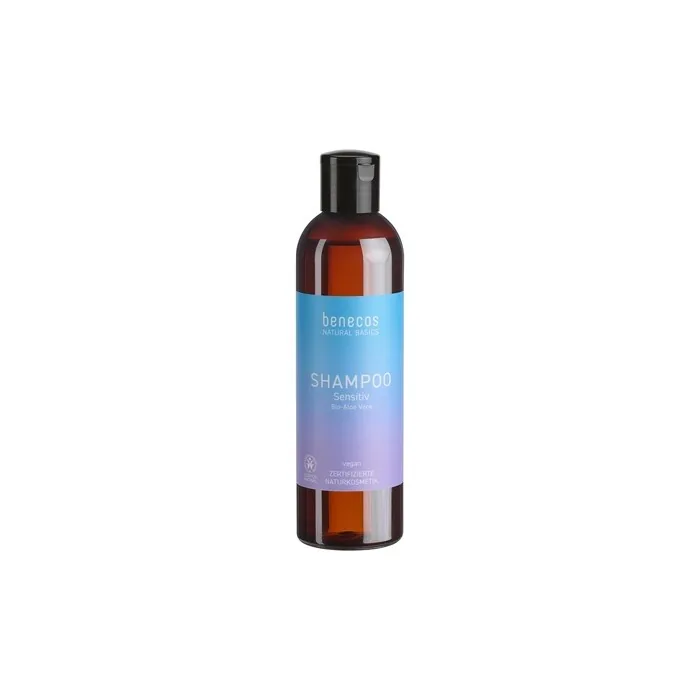 Benecos Natural Basics Sensitive Shampoo 250ml - Vegan - Dermatologically Tested