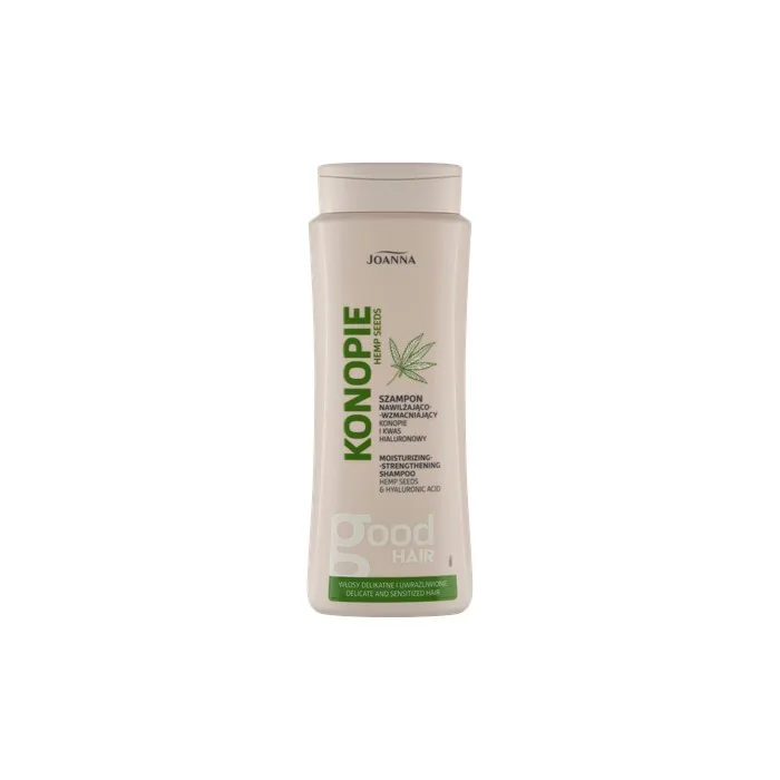 Joanna Hemp Moisturizing And Strengthening Shampoo For Delicate And Sensitive Hair 400ml