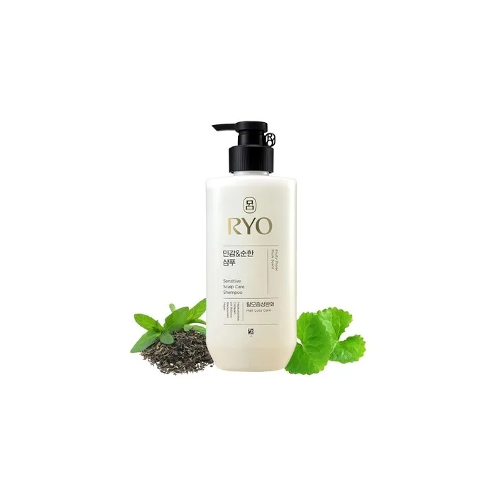 Ryo Sensitive Scalp Care Shampoo with Korean Ginseng and Caffeine