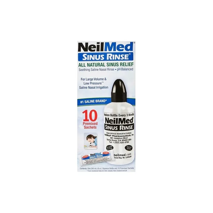 NeilMed Sinus Rinse Starter Kit with 15 Packets