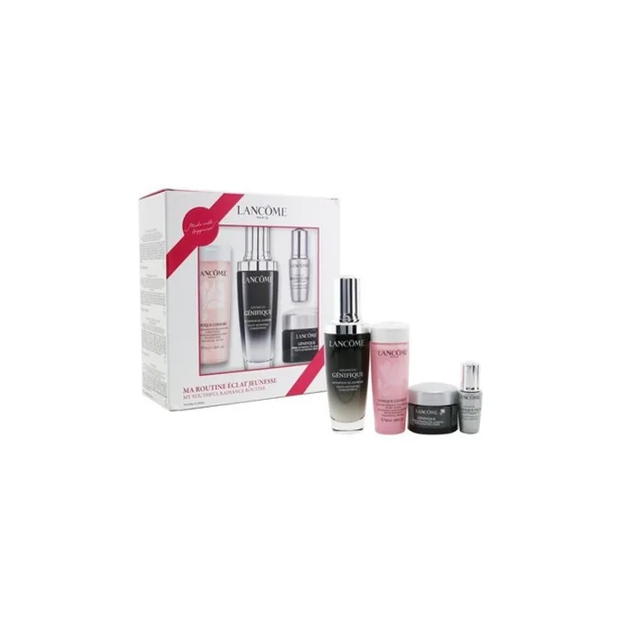 Lancome Set: Confort Lotion Cream 50ml, Tonique Confort 50ml, Genifique Eye Cream 5ml, Serum 5ml, Cream 15ml