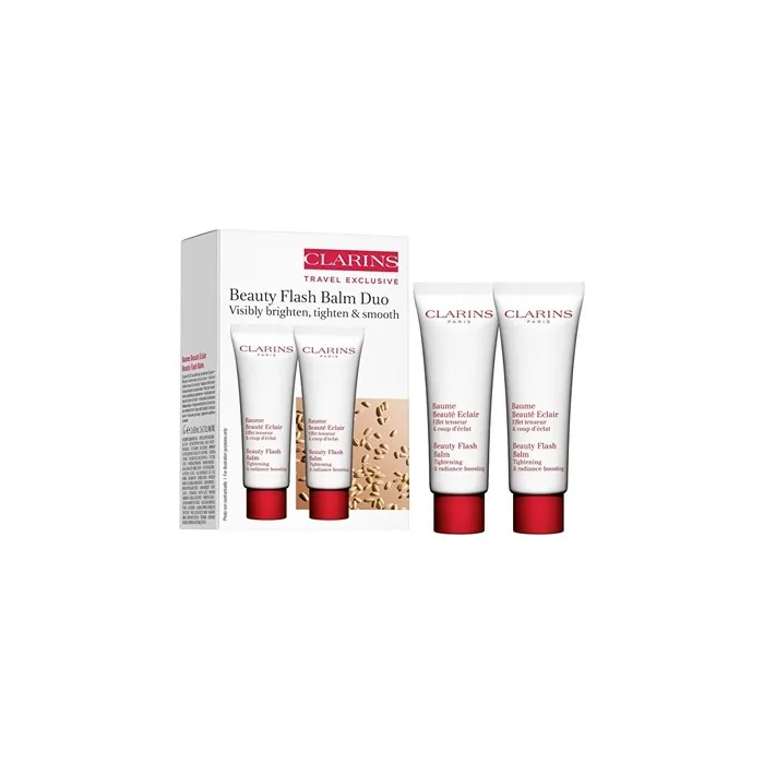 Clarins Beauty Flash Balm Duo Set Gift Set