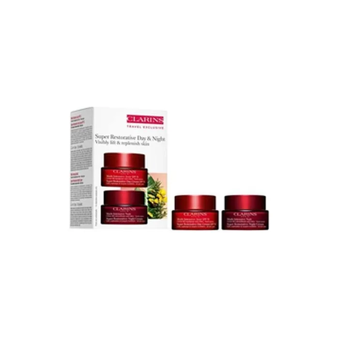 Clarins Super Restorative Day & Night Set for Mature Skin