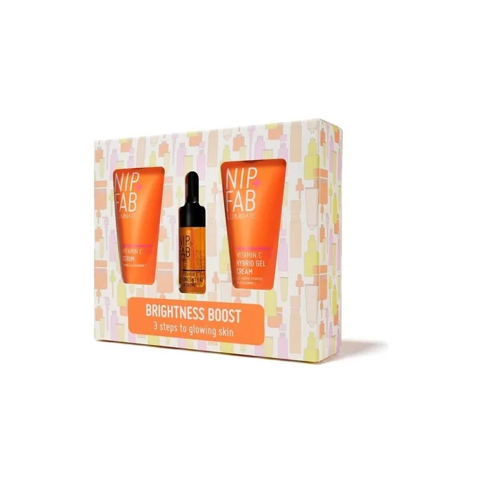 Nip Fab Brightness Boost Vitamin C Gift Set Designed To Brighten And Smooth