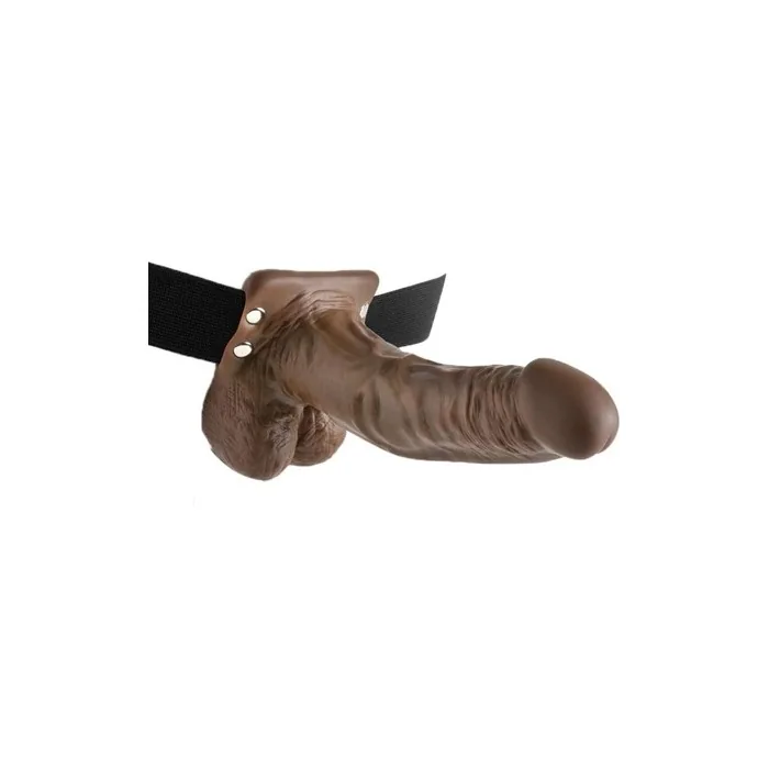 Unknown Fantasy 7 Inch Hollow Strapon With 9 Inch Balls