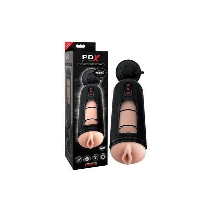 Pipedream Men's Toys Pdx Elite Vibrating Mega Milker 24cm Flesh