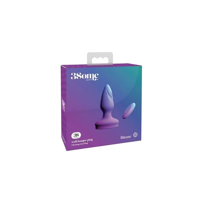 3some Anal Plug With Vibration