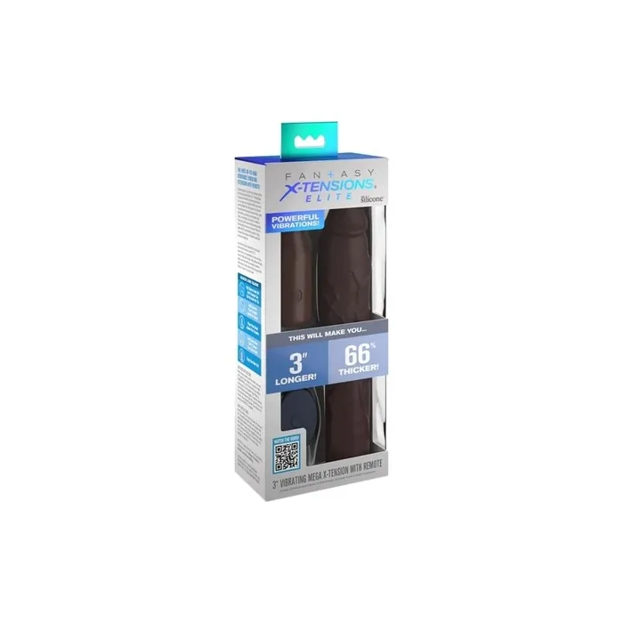 Fantasy Xtensions Elite Penis Sleeves Skin Color Dark One Size
