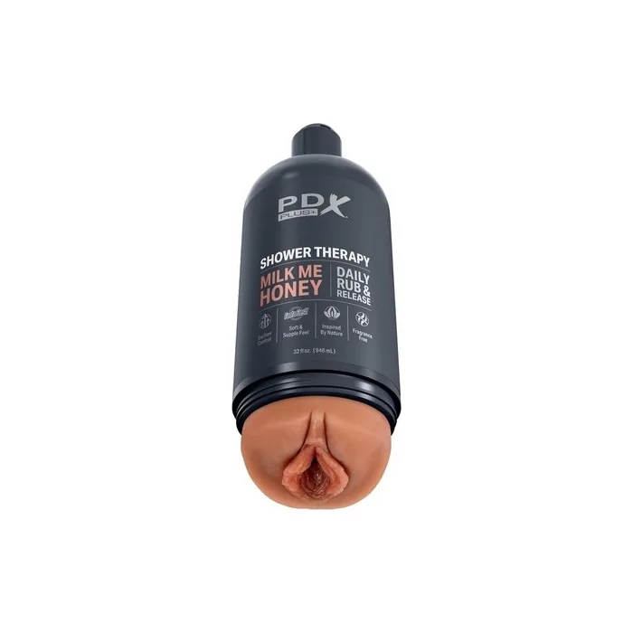 PDX PLUS+ PDXP Shower Milk Honey Tan Masturbators for Men