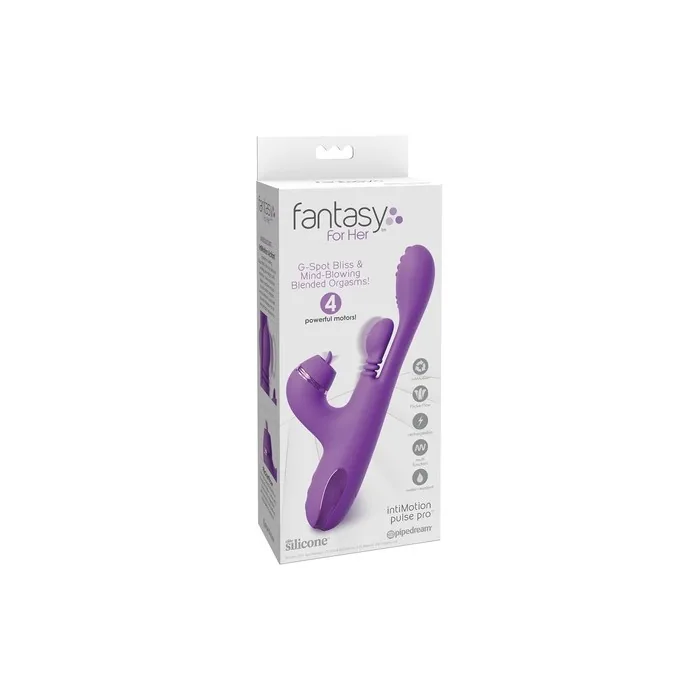 Fantasy For Her Intimotion Pulse Pro Vibrator Purple 24cm