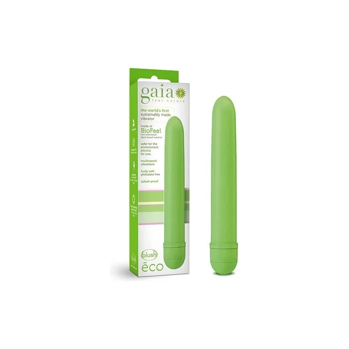 Blush Gaia Eco Vibrator - Green 1/4n 83 G