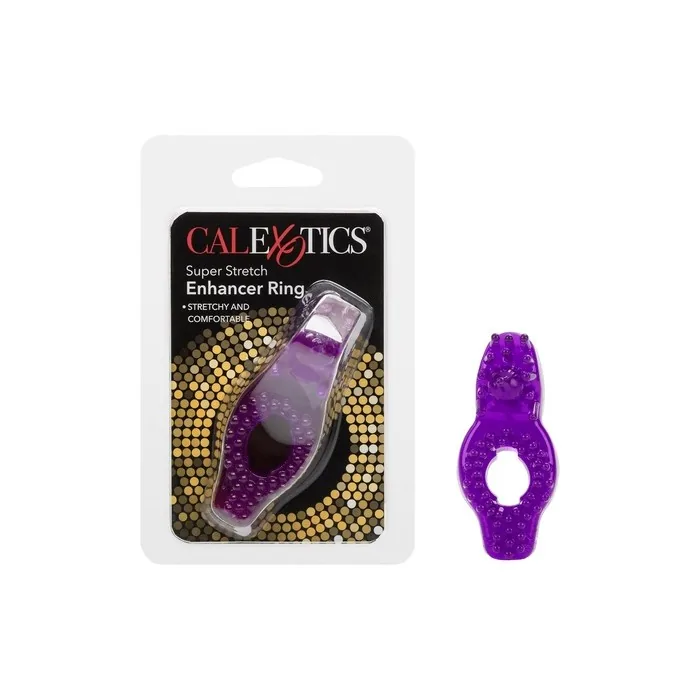 Super Stretch Stimulator Attachment Double Nubbed Violet