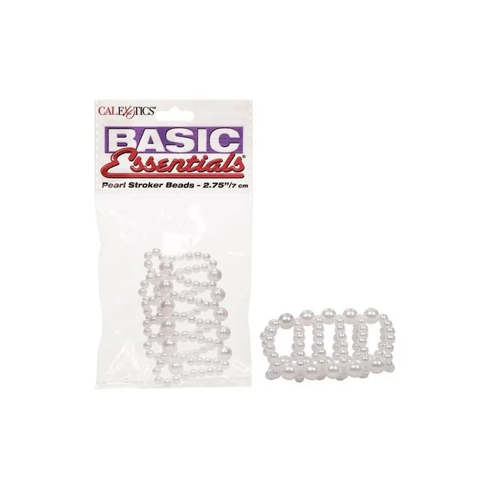 Basic Essentials Pearl Ring - Penis Sleeve - Mother Of Pearl - Large - Ø 40 Mm