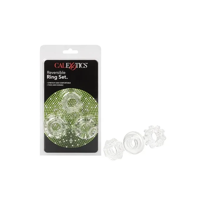 CalExotics Reversible Ring Set 69g Transparent