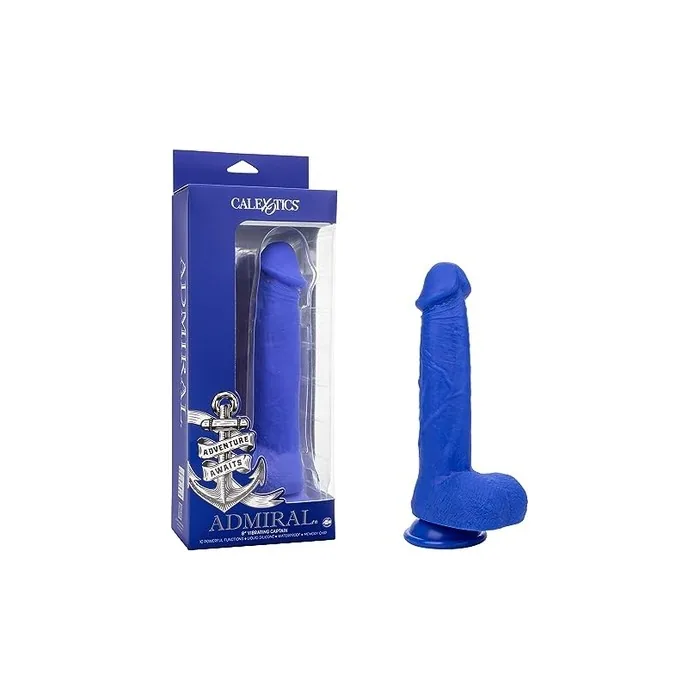 Calexotics Admiral Captain Realistic Vibrator Blue