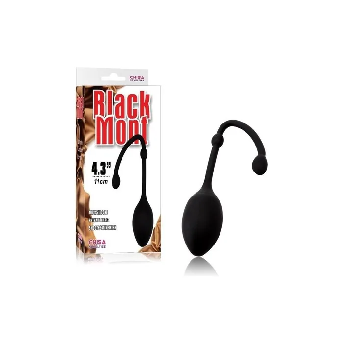 CHISA Bola Vaginal Kiss iOrgasm Black Silicone