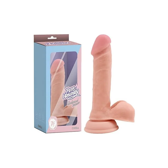Chisa Undressed Debater Realistic Dildo Liquid Silicone Dual Density 192 Cm