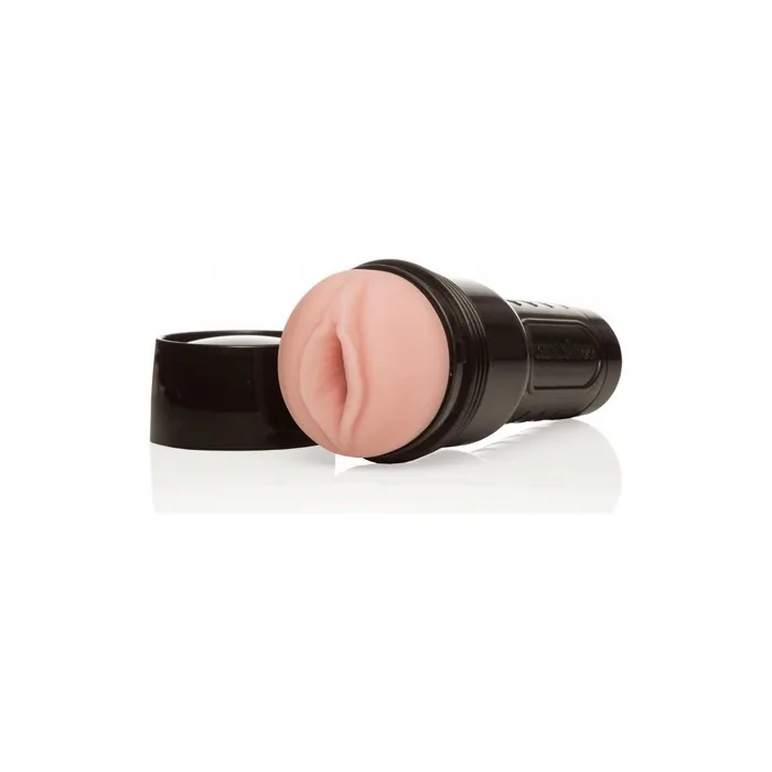 Fleshlight GO Surge Pink Lady Masturbator - Discreet, Sturdy Masturbator Made of Realistic SuperSkin Material