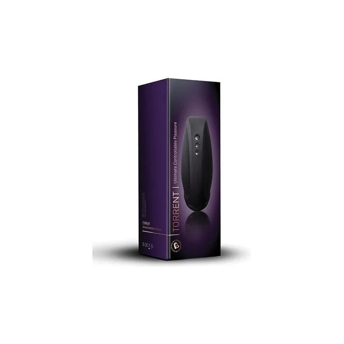 Rocks Off Torrent Rechargeable Stroker - Black