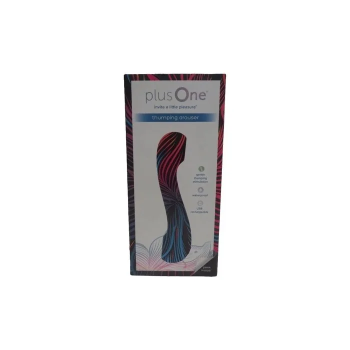 Plus One Thumping Arouser 10 Settings Rechargeable Silicone Stimulator
