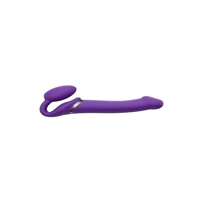 Strap-On-Me Bendable Strap-On - 3 Motors For Triple Stimulation - Semi