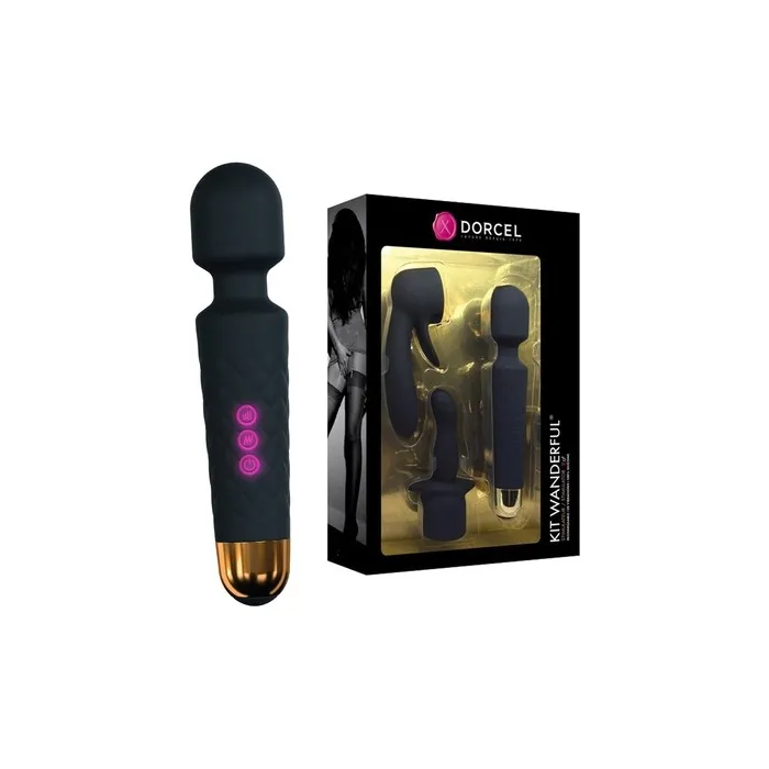 Marc Dorcel Wanderful Pink Kit With 2 Attachments