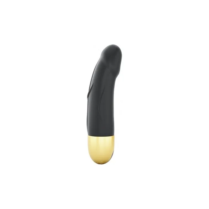 Marc Dorcel Real Vibration S 2.0 Realistic Rechargeable Vibrator Black & Gold