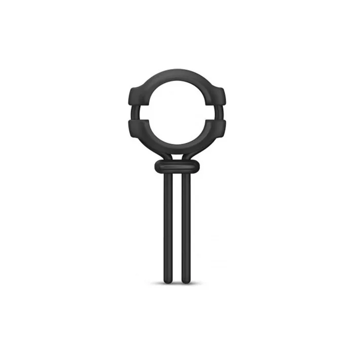 Dorcel Adjustable Silicone Cock Ring Fit Ring - Black