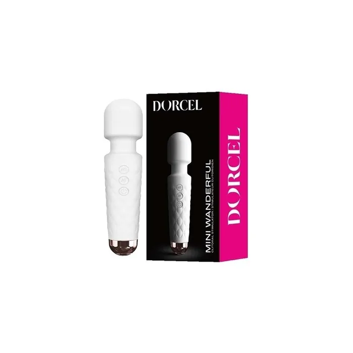 Dorcel Mini Wanderful Massager For Body And Intimate Areas Magic Wand White