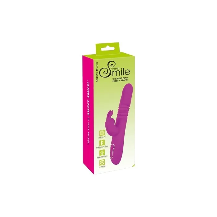 Sweet Smile Thrusting Pearl Ra Vibrator With Thrusting Function