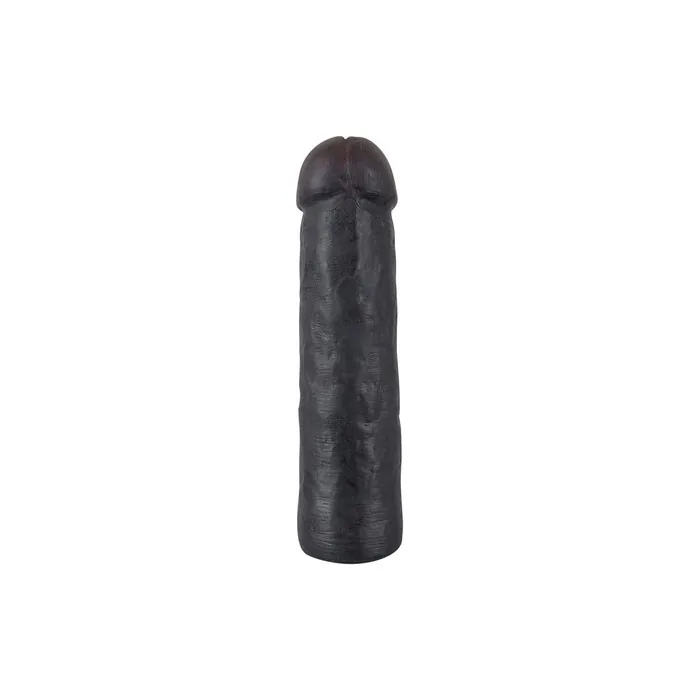 You2toys Big Natural Black- Soft Penis Cuff For Him, Penis Sleeve With Glans