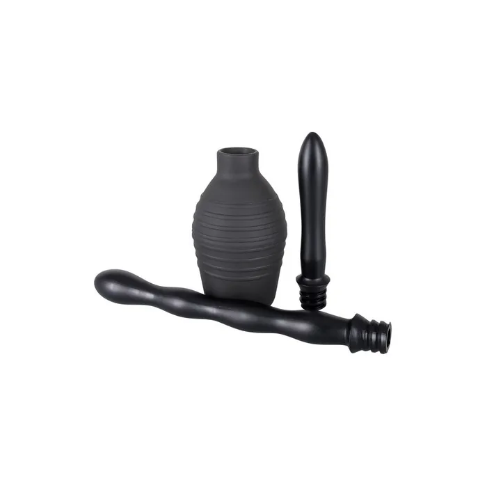 You2Toys Shower Me Intimate Shower with 2 Attachments for Women and Men 300ml Black